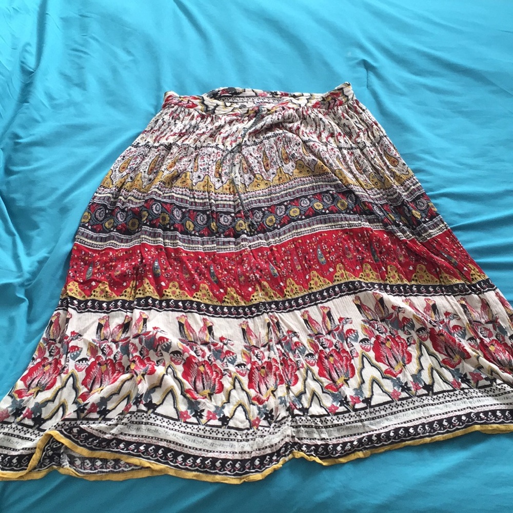 Vintage boho skirt